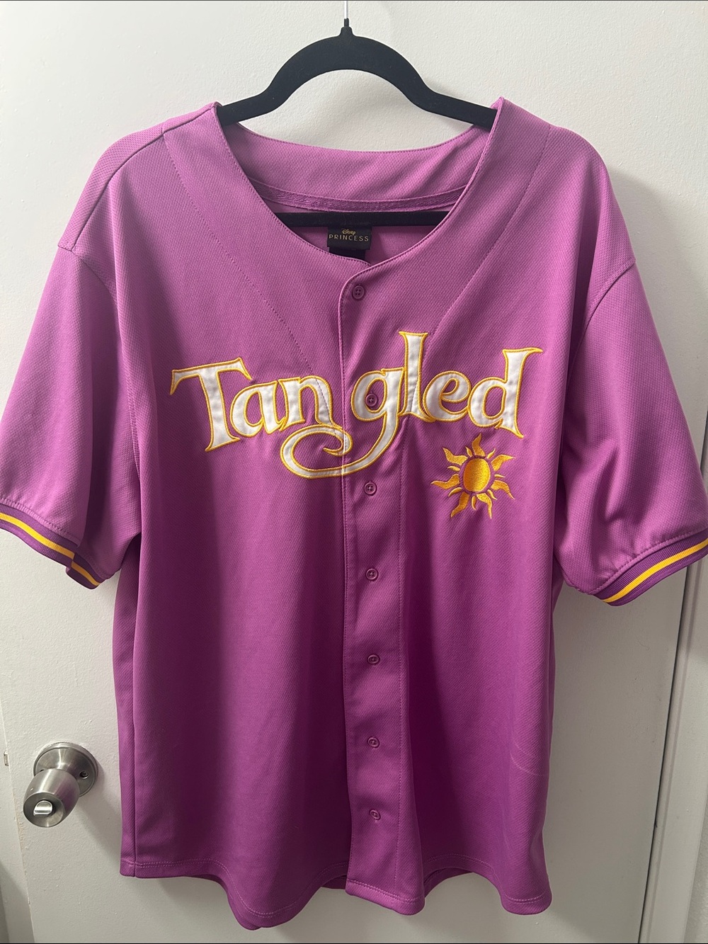 Disney Princess Purple 'Tangled' Jersey- 10